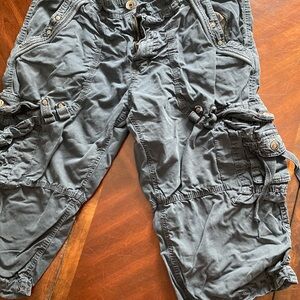Fashion Charcoal Cargo Shorts